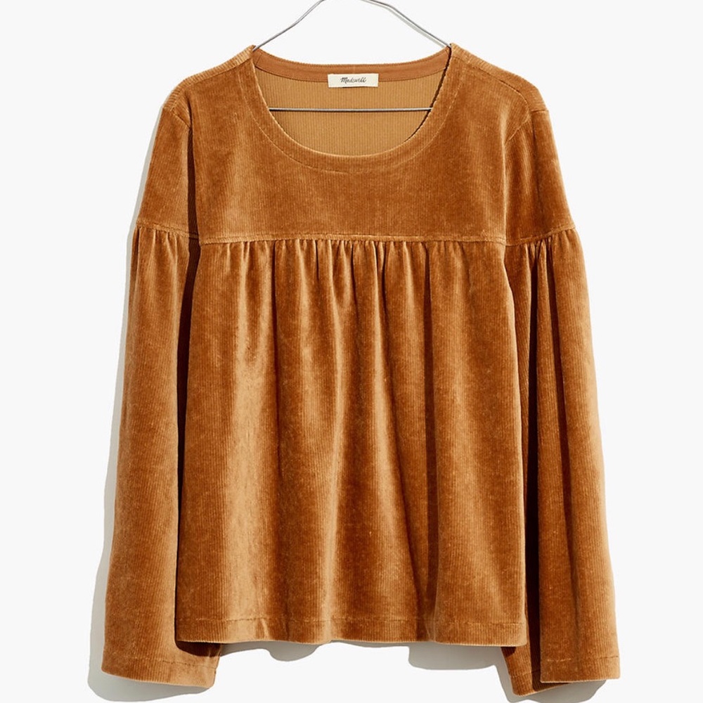 MADEWELL | Texture & Thread Corduroy Swing Top - Picture 1 of 2